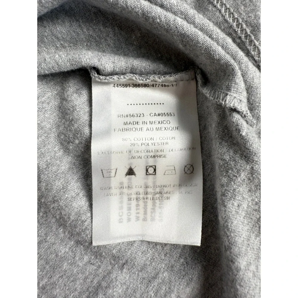 Nike Dri-FIT Gray T-Shirt Soccer Graphic Tee Women's Medium Athletic Top & Pants